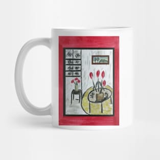 Inspired by Matisse Watercolor Painting Mug